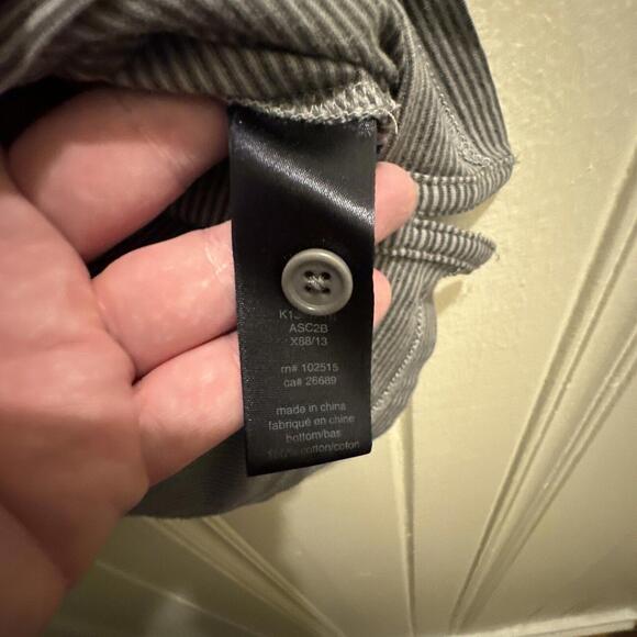 John Varvatos USA Peace Sign Soft Polo Shirt Mens Small Gray - Picture 5 of 5